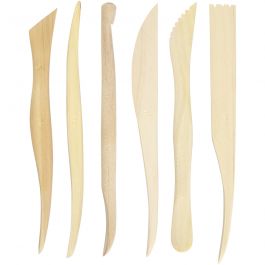 Boetseerstaafjes, L: 15 cm, 6 stuk/ 1 doos [HOB-10315]