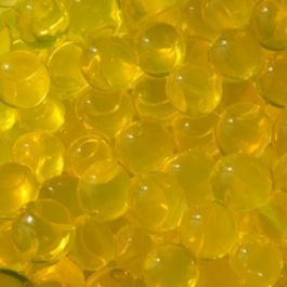 Gele water parels 10-12 mm (1 doos) [IFS-10333]