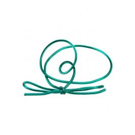 Versierelastiek Metallic Groen 25,5cm (50 stuks) [10MGR]