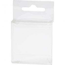 PET verpakkingsdozen, afm 51x54x10 mm, 100 stuk/ 1 doos [HOB-11005]
