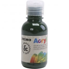 PRIMO luxe acrylverf, donkergroen, 125 ml/ 1 fles [HOB-638366]