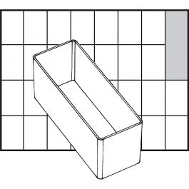 Inzet Box, afm A9-2, H: 47 mm, afm 109x39 mm, 1 stuk [HOB-13330]