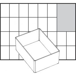 Inzet Box, afm A7-1, H: 47 mm, afm 109x79 mm, 1 stuk [HOB-13341]