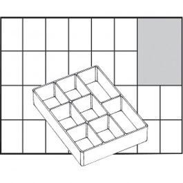 Inzet Box, afm A78 Low, H: 24 mm, afm 109x79 mm, 1 stuk [HOB-13352]