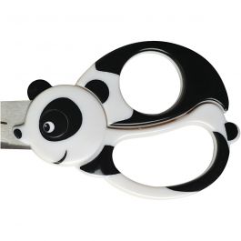 Fiskars Kinderschaar met Dierenmotief, Panda, L: 13 cm, 1 stuk [HOB-1382]