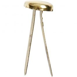 Splitpennen, L: 20 mm, goud, 70 stuk/ 1 doos [HOB-14207]