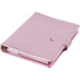 Planner / Bulletjournal, afm 19x23,5x4 cm, ringband, roze, 1 stuk [HOB-192648]