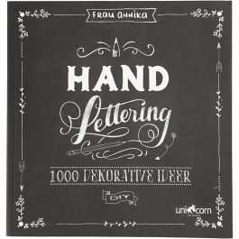 Handlettering - 1000 Ideeën, afm 22x23 cm, dikte 2 cm, Aantal pagina's 143, 1 stuk [HOB-19290]