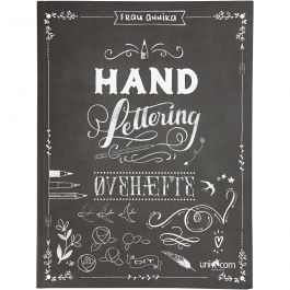 Handlettering - Oefeningen, afm 21x28 cm, dikte 1 cm, Aantal pagina's 63, 1 stuk [HOB-19291]