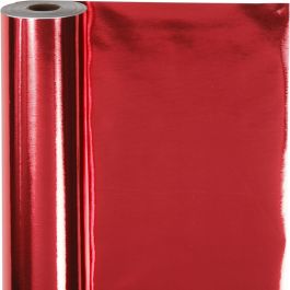 Cadeaupapier, B: 50 cm, 65 gr, rood, 100 m/ 1 rol [HOB-19988]