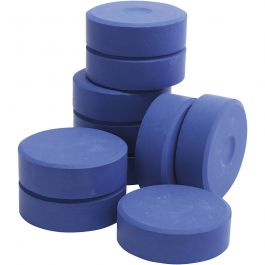 Waterverf, blauw, H: 19 mm, d 57 mm, 10 stuk/ 1 doos [HOB-627254]