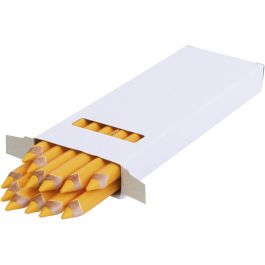 Edu Jumbo Kleurpotlood, dikte 10 mm, vulling 6,25 mm, donkergeel, 12 stuk/ 1 doos [HOB-408014]