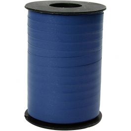 Cadeaulint, B: 10 mm, matt, blauw, 250 m/ 1 rol [HOB-20032]