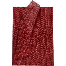 Tissuepapier, vel 50x70 cm, 14 gr, rood, 6 vel/ 1 doos [HOB-200895]