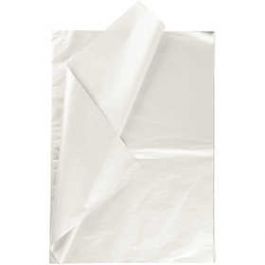 Tissuepapier, vel 50x70 cm,  17 gr, parelmoer, 25vellen [HOB20091]