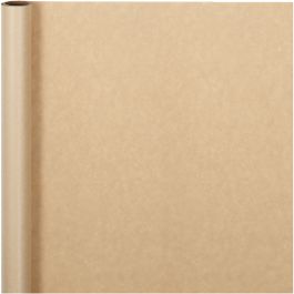 Cadeaupapier, B: 50 cm, 60 gr, beige, 5 m/ 1 rol [HOB-20264]