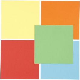 Origamipapier, afm 15x15 cm, 80 gr, 5x10 vel/ 1 doos [HOB-207020]