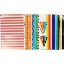 Glanspapier, vel 32x40 cm, 80 gr, 1 set [HOB-20779]
