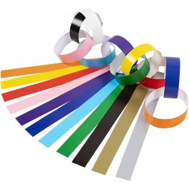 Slinger Stroken, L: 16 cm, B: 15 mm, diverse kleuren, 2400 stuk/ 1 doos [HOB-20785]