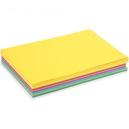 Lentekarton, A4, vel 210x297 mm, 180 gr, diverse kleuren, 30 div vellen/ 1 doos [HOB-214340]
