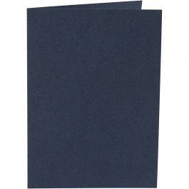 Kaarten, afmeting kaart 10,5x15 cm, 220 gr, blauw, 10 stuk/ 1 doos [HOB-216014]