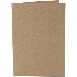 Kaarten, afmeting kaart 10,5x15 cm, 220 gr, naturel, 10 stuk/ 1 doos [HOB-216016]