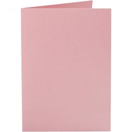 Kaarten, afmeting kaart 10,5x15 cm, 220 gr, roze, 10 stuk/ 1 doos [HOB-216019]