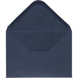 Enveloppen, afmeting envelop 11,5x16 cm, 110 gr, blauw, 10 stuk/ 1 doos [HOB-217014]