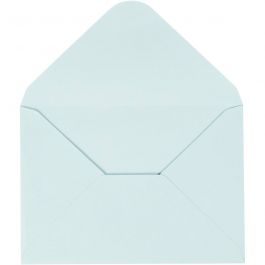 Enveloppen, afmeting envelop 11,5x16 cm, 110 gr, lichtblauw, 10 stuk/ 1 doos [HOB-217018]