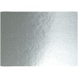Metallic Foliekarton, A4, 210x297 mm, 280 gr, zilver, 10vel/ 1 doos [HOB-220780]