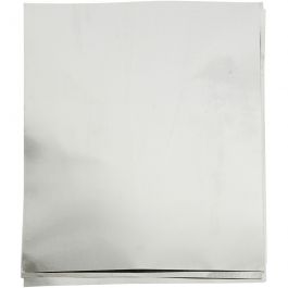 Reliëffolie, A5, vel 148x210 mm, dikte 0,9 mm, zilver, 10 stuk/ 1 doos [HOB-22091]