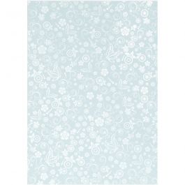 Papier, A4, vel 210x297 mm, 80 gr, lichtblauw, 20 vel/ 1 doos [HOB-221011]