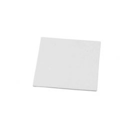 Canvas Paneel, afm 12,4x12,4 cm, dikte 3 mm, 280 gr, wit, 10 stuk/ 1 doos [HOB-22501]