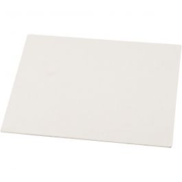 Canvas Paneel, afm 18x24 cm, dikte 3 mm, 280 gr, wit, 1 stuk [HOB-225060]