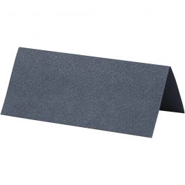 Naamkaarten, afm 9x4 cm, 220 gr, blauw, 20 stuk/ 1 doos [HOB-228714]