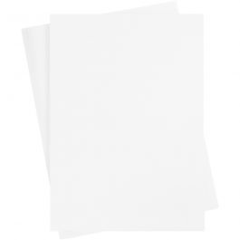 Karton, vel 50x70 cm, 270 gr, wit, 10 vel/ 1 doos [HOB-22910]
