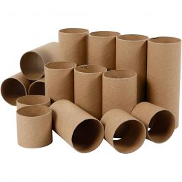 Rollen van karton, L: 4,7+9,3+14 cm, 60 stuk/ 1 doos [HOB-233321]
