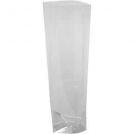 Cellofaan zak, H: 16 cm, afm 6,5x4,5 cm, dikte 25 my, 20 stuk/ 1 doos [HOB-239640]