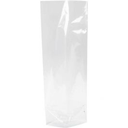 Cellofaan zakjes, afm 6,5x4,5 cm, h: 16 cm, 200stuks, 25 micron [HOB23964]
