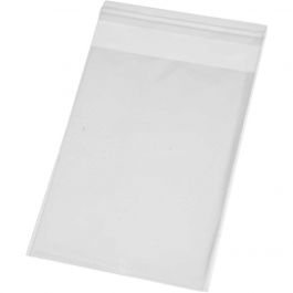 Cellofaan Zakjes, H: 12,9 cm, B: 9,7 cm, dikte 25 my, 20 stuk/ 1 doos [HOB-239960]