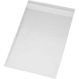 Cellofaan Zakjes, H: 17,3 cm, B: 12,3 cm, dikte 25 my, 20 stuk/ 1 doos [HOB-239990]