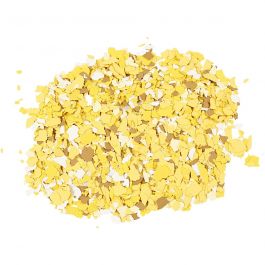 Terrazzo Vlokken, geel, 90 gr/ 1 Doosje [HOB-24592]