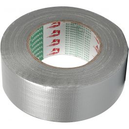 Canvas tape, B: 50 mm, zilver, 50 m/ 1 rol [HOB-24688]