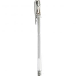 Gelpen, lijndikte 0,8 mm, zilver, 6 stuk/ 1 doos [HOB-25109]