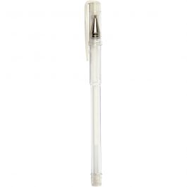 Gelpen, lijndikte 0,8 mm, wit, 6 stuk/ 1 doos [HOB-25111]