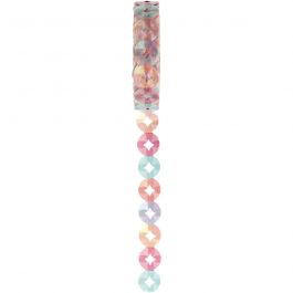 Lace Washi Tape , B: 10 mm, 5 m/ 1 rol [HOB-25266]