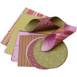 Origami Papier, 80 gr, 900 div vellen/ 1 doos [HOB-25531]