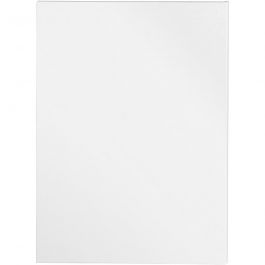 Canvas, D: 1.6 cm, afm 60x80 cm, 360 gr, wit, 5 stuk/ 1 doos [HOB-25713]