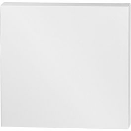 Canvas, D: 3,7 cm, afm 50x50 cm, 360 gr, wit, 5 stuk/ 1 doos [HOB-25729]