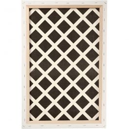 Canvas, D: 1,7 cm, afm 40x60 cm, 360 gr, wit, 1 stuk [HOB-25730]